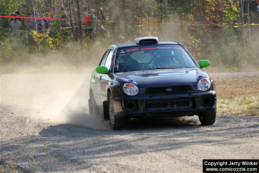 Brandon Boyd / Daniel Salive Subaru Impreza Wagon on SS1, Al's Playground I.