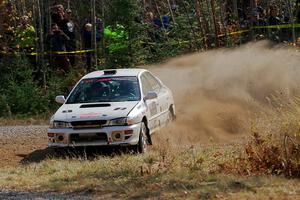 Andrew Williamson / Julia Stewart Subaru Impreza on SS1, Al's Playground I.