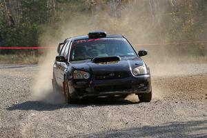 James Pryzbylkowski / Ethan Curtis Subaru WRX on SS1, Al's Playground I.