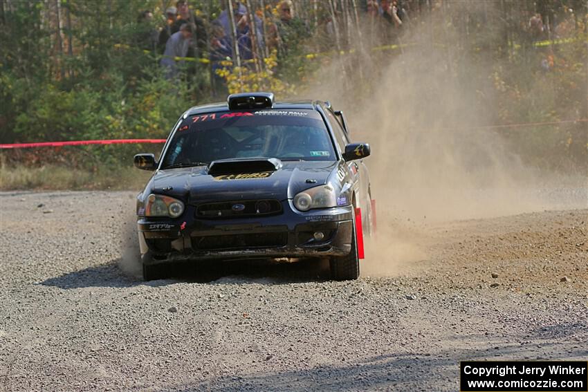 James Pryzbylkowski / Ethan Curtis Subaru WRX on SS1, Al's Playground I.