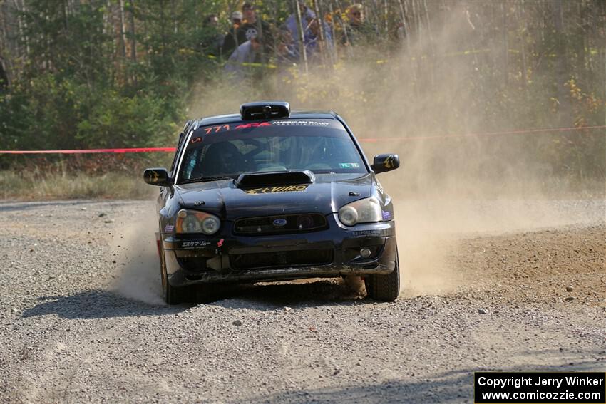 James Pryzbylkowski / Ethan Curtis Subaru WRX on SS1, Al's Playground I.