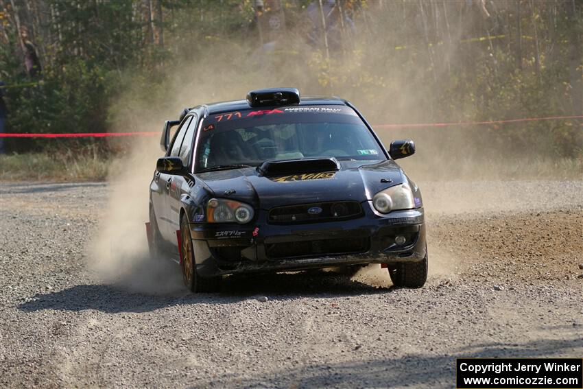 James Pryzbylkowski / Ethan Curtis Subaru WRX on SS1, Al's Playground I.