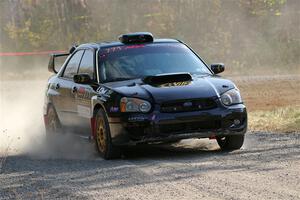 James Pryzbylkowski / Ethan Curtis Subaru WRX on SS1, Al's Playground I.