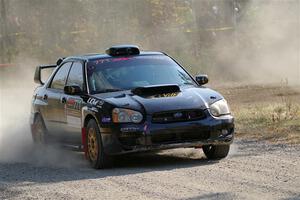 James Pryzbylkowski / Ethan Curtis Subaru WRX on SS1, Al's Playground I.