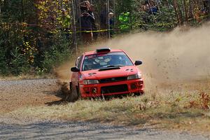 Travis Mattonen / Anikka Nykanen Subaru Impreza on SS1, Al's Playground I.