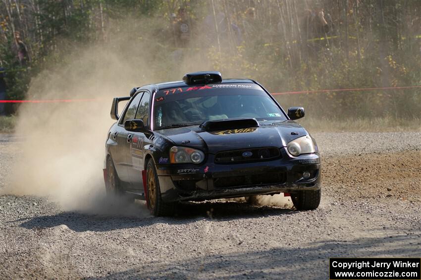 James Pryzbylkowski / Ethan Curtis Subaru WRX on SS1, Al's Playground I.