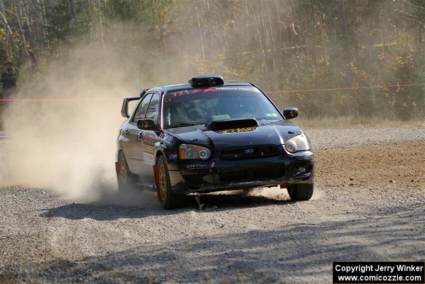 James Pryzbylkowski / Ethan Curtis Subaru WRX on SS1, Al's Playground I.