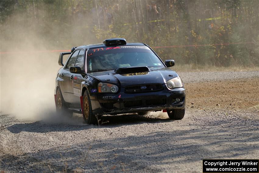 James Pryzbylkowski / Ethan Curtis Subaru WRX on SS1, Al's Playground I.