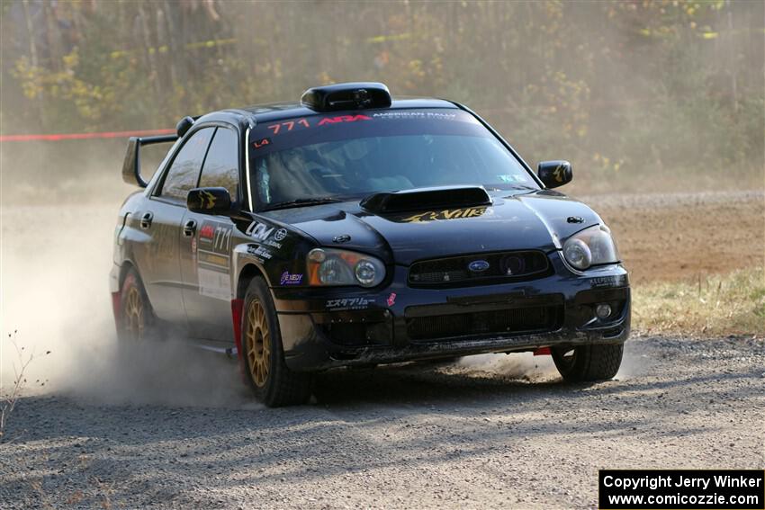 James Pryzbylkowski / Ethan Curtis Subaru WRX on SS1, Al's Playground I.