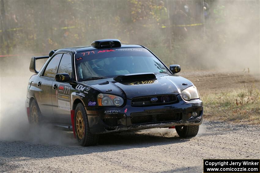 James Pryzbylkowski / Ethan Curtis Subaru WRX on SS1, Al's Playground I.