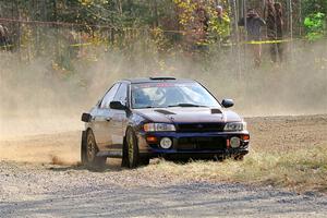 Andy Didorosi / Jamie Willetts Subaru Impreza on SS1, Al's Playground I.