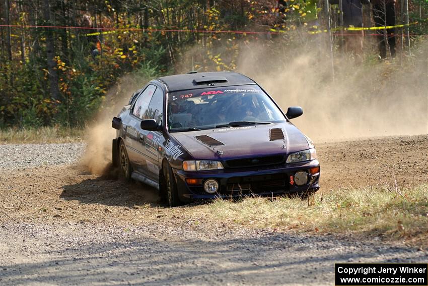 Andy Didorosi / Jamie Willetts Subaru Impreza on SS1, Al's Playground I.