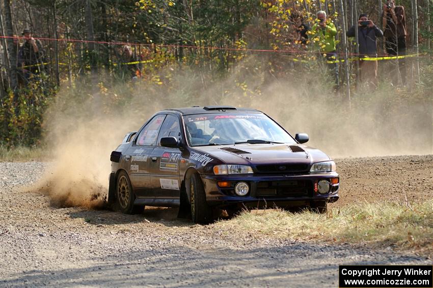 Andy Didorosi / Jamie Willetts Subaru Impreza on SS1, Al's Playground I.