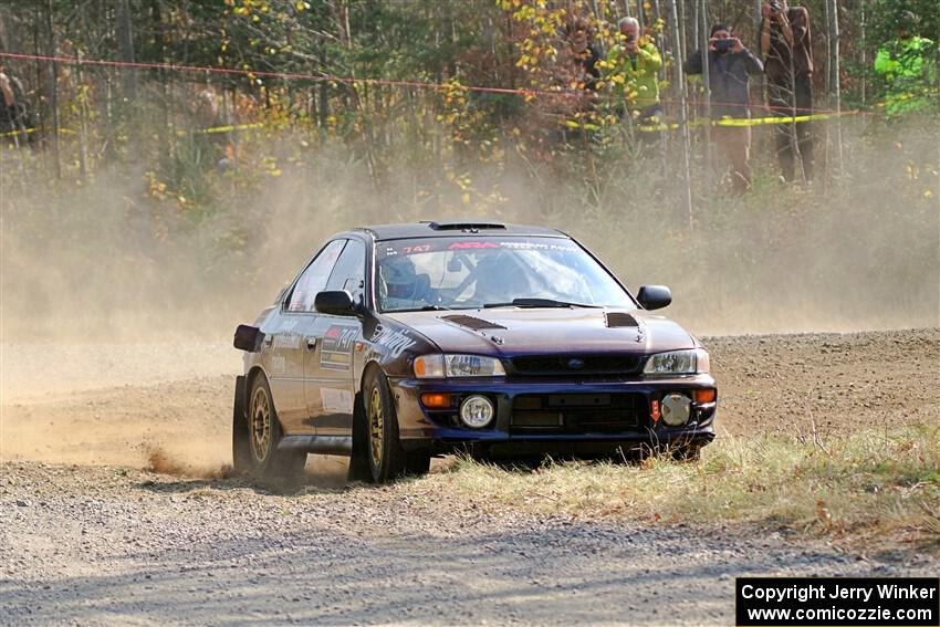 Andy Didorosi / Jamie Willetts Subaru Impreza on SS1, Al's Playground I.