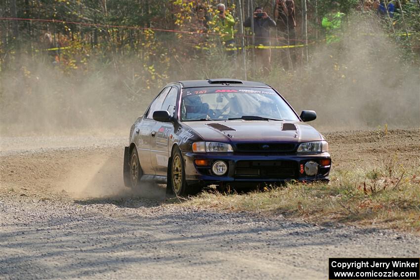 Andy Didorosi / Jamie Willetts Subaru Impreza on SS1, Al's Playground I.