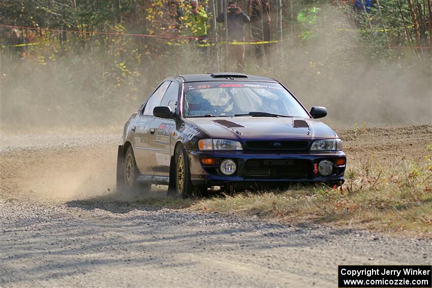 Andy Didorosi / Jamie Willetts Subaru Impreza on SS1, Al's Playground I.