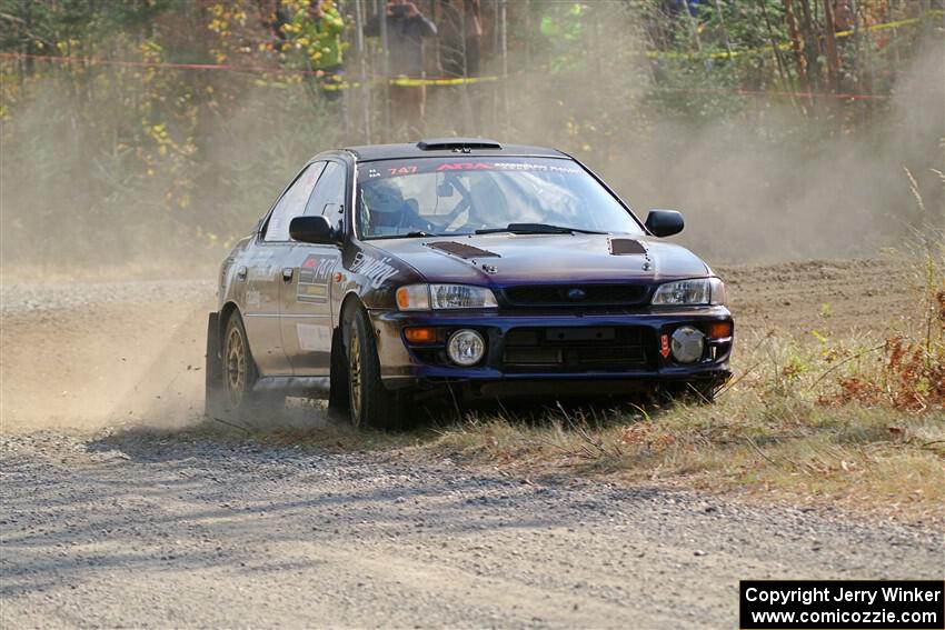 Andy Didorosi / Jamie Willetts Subaru Impreza on SS1, Al's Playground I.