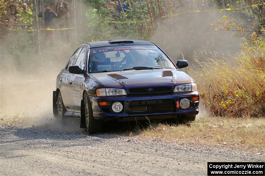 Andy Didorosi / Jamie Willetts Subaru Impreza on SS1, Al's Playground I.