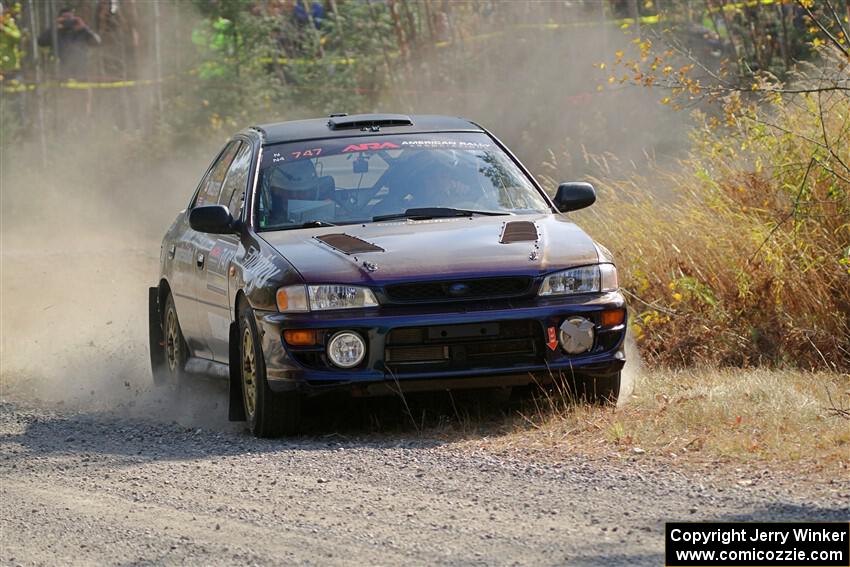 Andy Didorosi / Jamie Willetts Subaru Impreza on SS1, Al's Playground I.