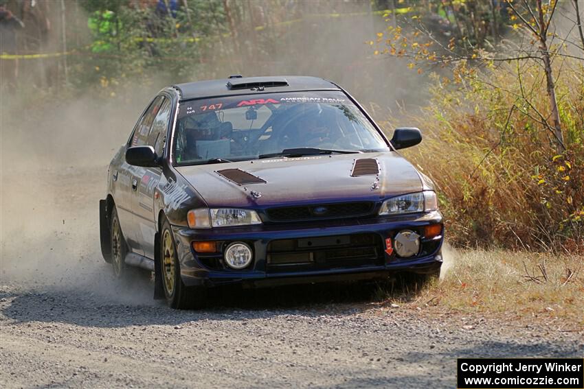 Andy Didorosi / Jamie Willetts Subaru Impreza on SS1, Al's Playground I.