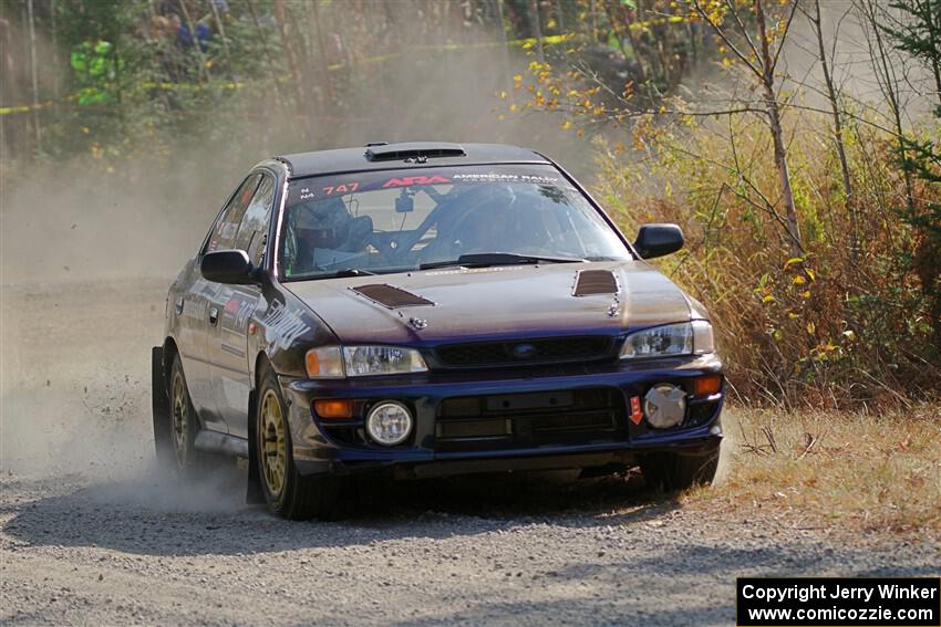 Andy Didorosi / Jamie Willetts Subaru Impreza on SS1, Al's Playground I.