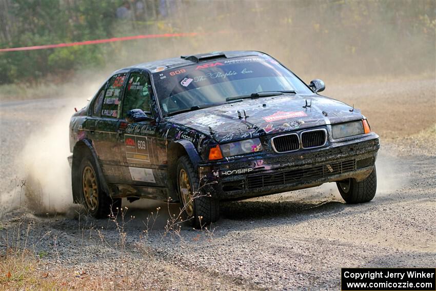 Keenan Phillips / Salina Melotti BMW 328i on SS1, Al's Playground I.