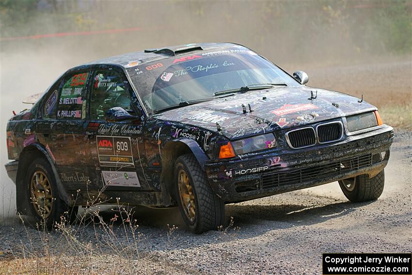 Keenan Phillips / Salina Melotti BMW 328i on SS1, Al's Playground I.