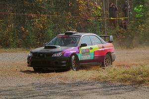 Colin Gleason / Tom Addison Subaru Impreza 2.5RS on SS1, Al's Playground I.