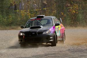 Colin Gleason / Tom Addison Subaru Impreza 2.5RS on SS1, Al's Playground I.