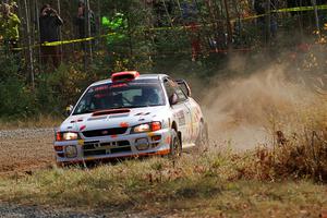 Richard Donovan / Greg Donovan Subaru Impreza on SS1, Al's Playground I.