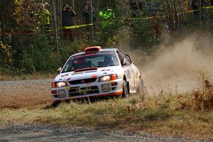 Richard Donovan / Greg Donovan Subaru Impreza on SS1, Al's Playground I.