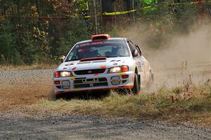 Richard Donovan / Greg Donovan Subaru Impreza on SS1, Al's Playground I.