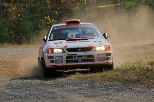 Richard Donovan / Greg Donovan Subaru Impreza on SS1, Al's Playground I.