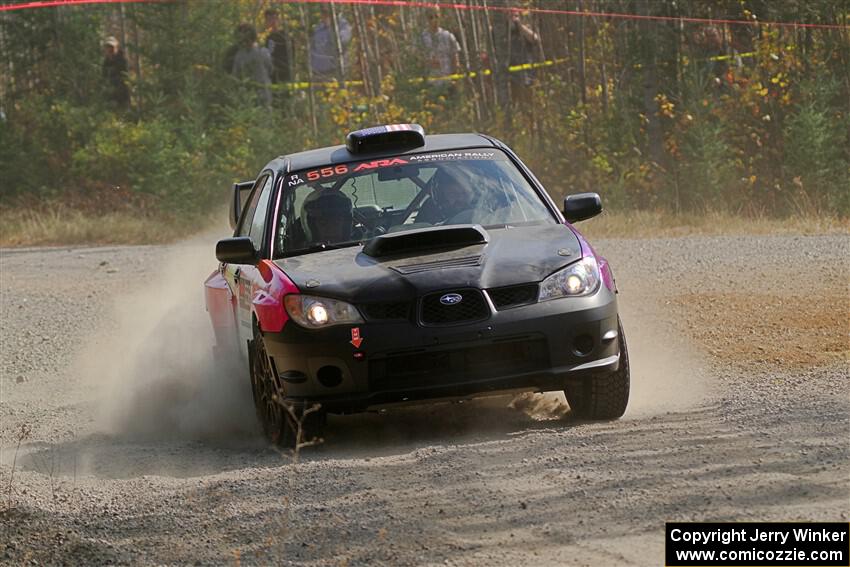 Colin Gleason / Tom Addison Subaru Impreza 2.5RS on SS1, Al's Playground I.