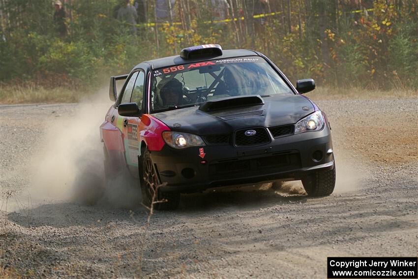 Colin Gleason / Tom Addison Subaru Impreza 2.5RS on SS1, Al's Playground I.