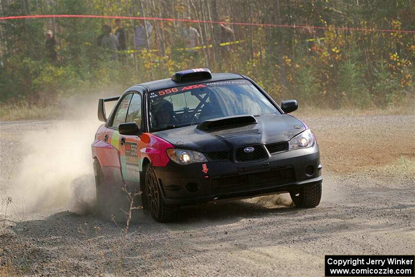 Colin Gleason / Tom Addison Subaru Impreza 2.5RS on SS1, Al's Playground I.