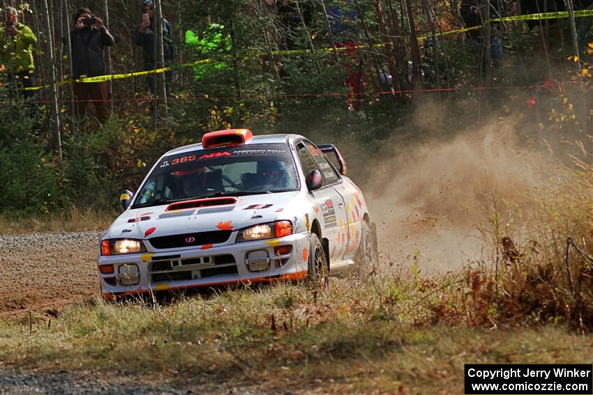 Richard Donovan / Greg Donovan Subaru Impreza on SS1, Al's Playground I.