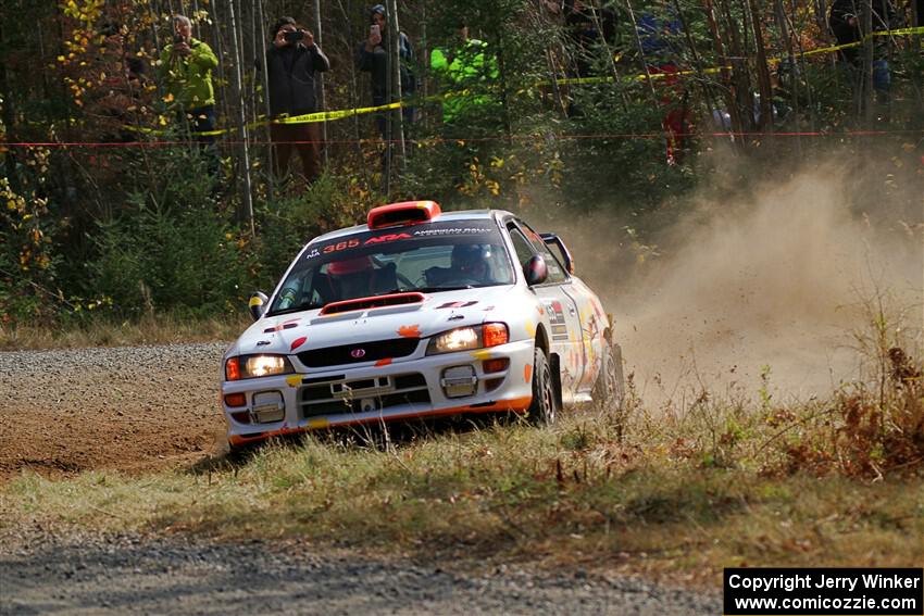 Richard Donovan / Greg Donovan Subaru Impreza on SS1, Al's Playground I.