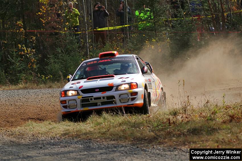 Richard Donovan / Greg Donovan Subaru Impreza on SS1, Al's Playground I.