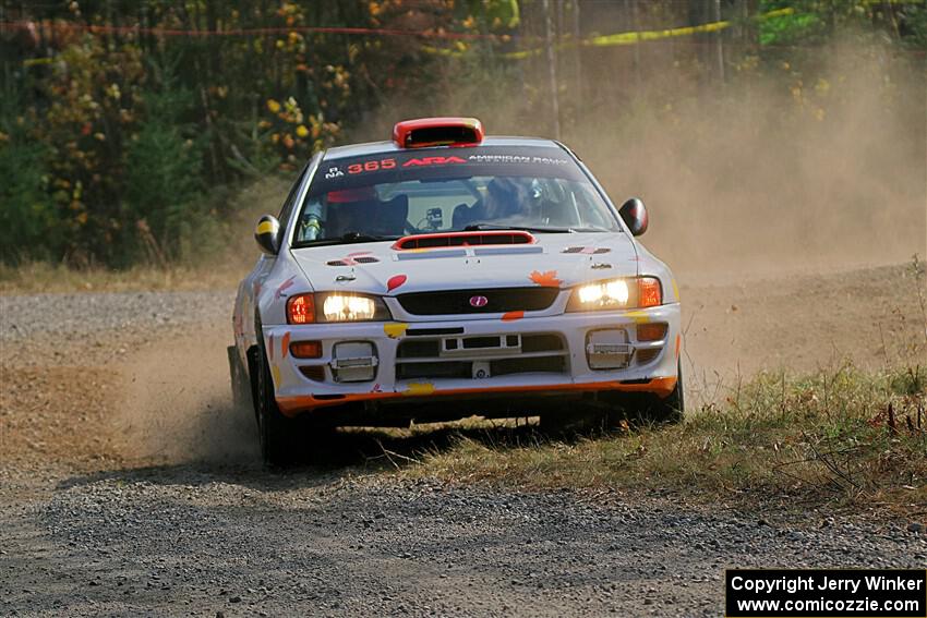 Richard Donovan / Greg Donovan Subaru Impreza on SS1, Al's Playground I.