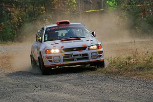 Richard Donovan / Greg Donovan Subaru Impreza on SS1, Al's Playground I.