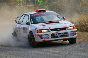 Richard Donovan / Greg Donovan Subaru Impreza on SS1, Al's Playground I.