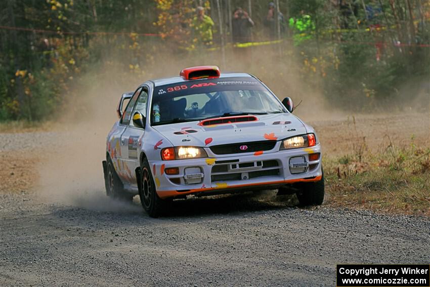 Richard Donovan / Greg Donovan Subaru Impreza on SS1, Al's Playground I.