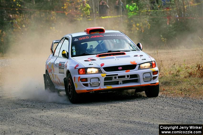 Richard Donovan / Greg Donovan Subaru Impreza on SS1, Al's Playground I.