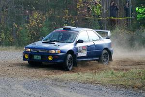 Charles Watson / Logan Bair Subaru Impreza on SS1, Al's Playground I.