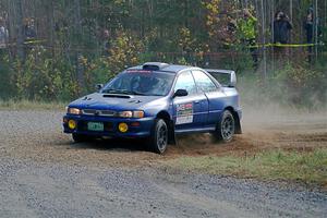 Charles Watson / Logan Bair Subaru Impreza on SS1, Al's Playground I.