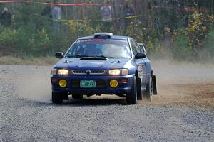 Charles Watson / Logan Bair Subaru Impreza on SS1, Al's Playground I.