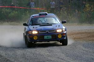 Charles Watson / Logan Bair Subaru Impreza on SS1, Al's Playground I.