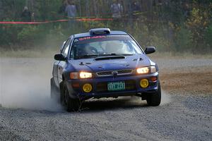 Charles Watson / Logan Bair Subaru Impreza on SS1, Al's Playground I.