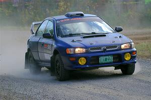 Charles Watson / Logan Bair Subaru Impreza on SS1, Al's Playground I.